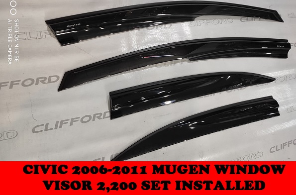 MUGEN WINDOW VISOR CIVIC 2006-2011